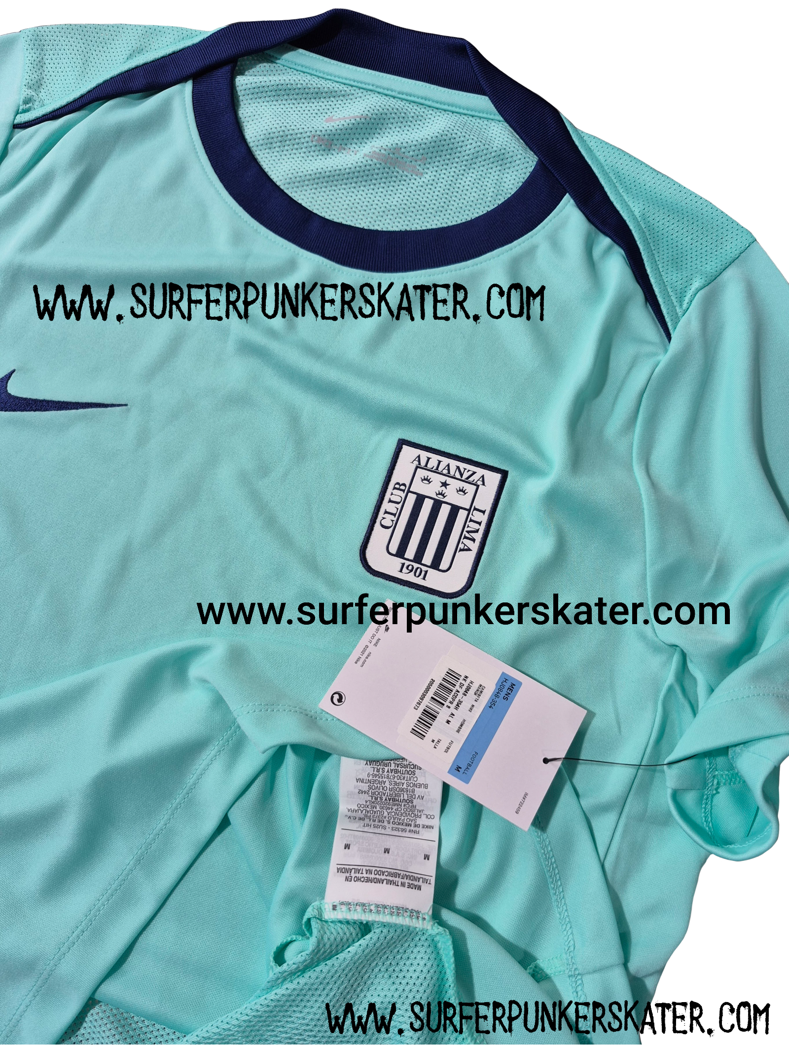 2025 - Alianza Lima Camiseta Entrenamiento Verde Agua - Imagen 4