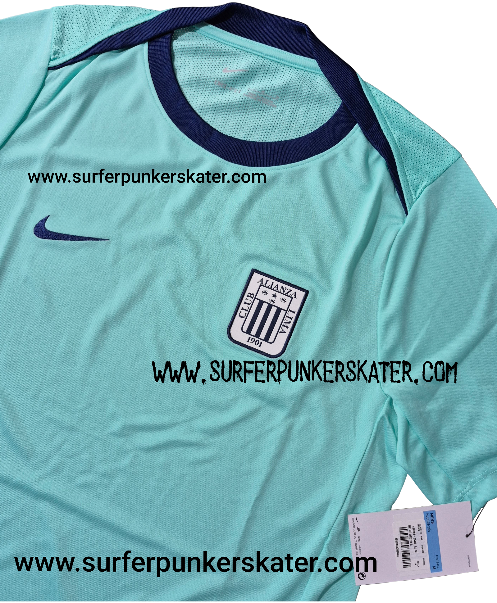 2025 - Alianza Lima Camiseta Entrenamiento Verde Agua - Imagen 5