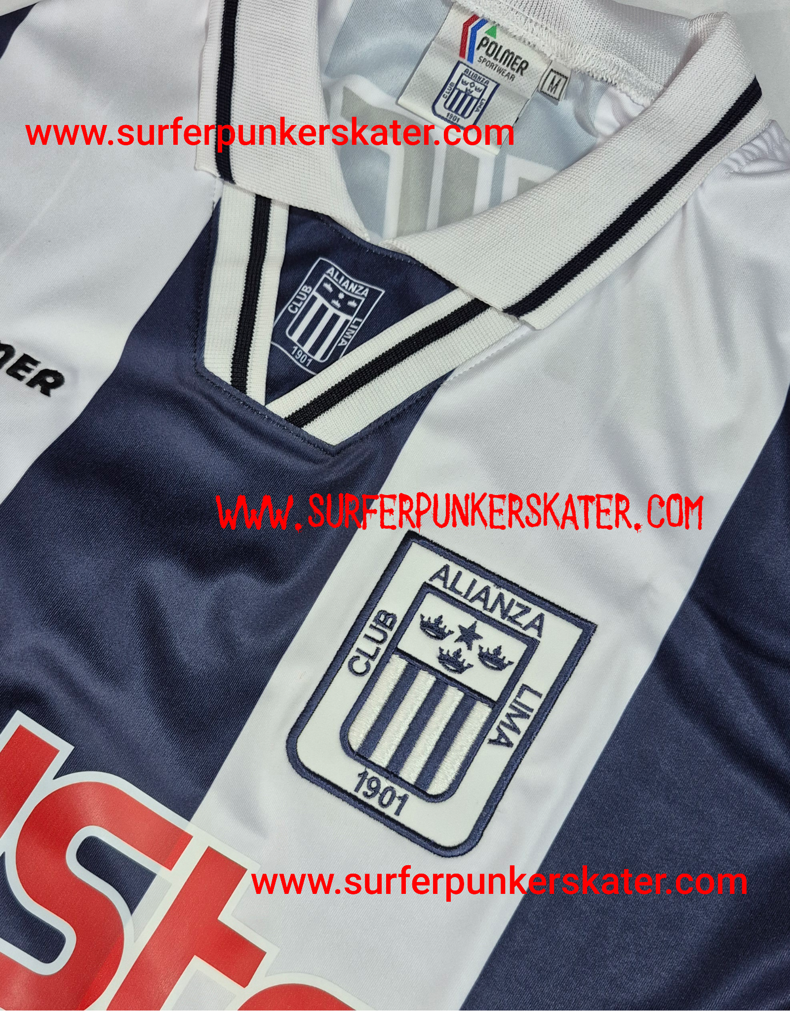 1995 - Camiseta Alianza Lima Oficial Manga Corta - Imagen 3